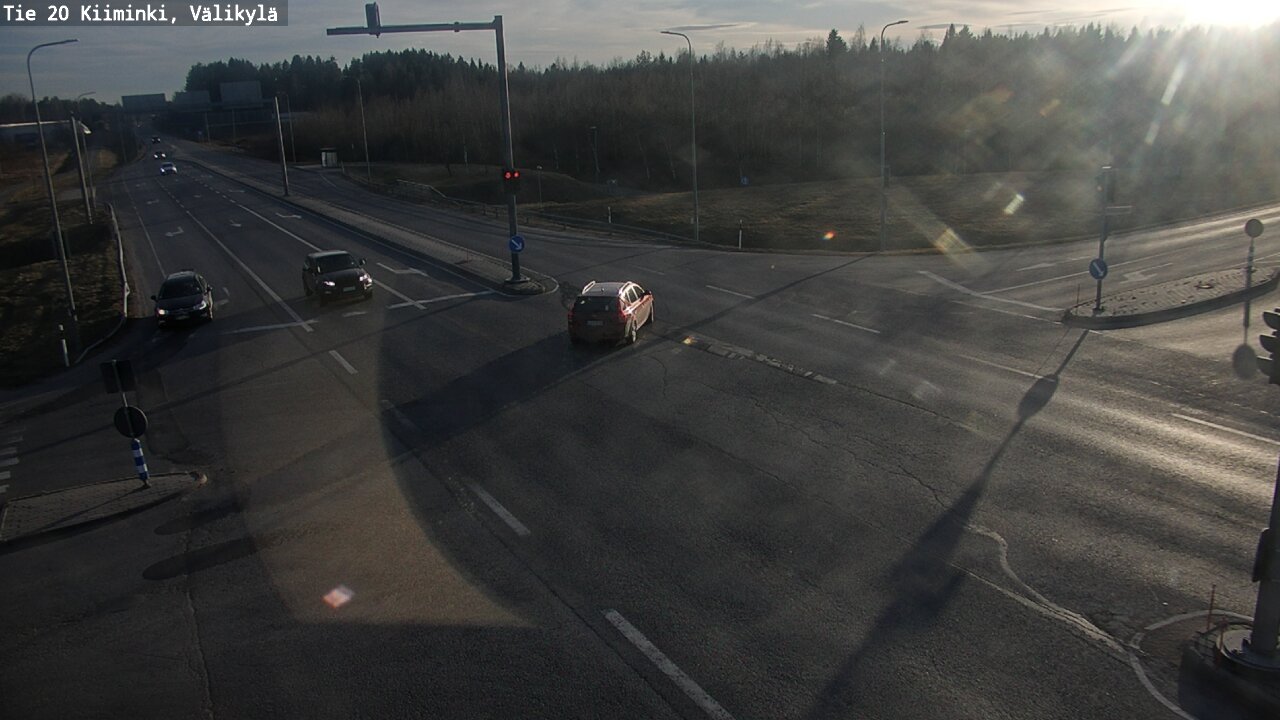 Weather Camera Image Road 20 Oulu Kiiminki, Välikylä, Oulu, Pohjois-Pohjanmaa