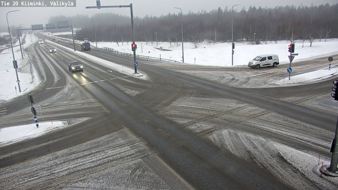 Weather Camera Image Road 20 Oulu Kiiminki, Välikylä, Oulu, Pohjois-Pohjanmaa
