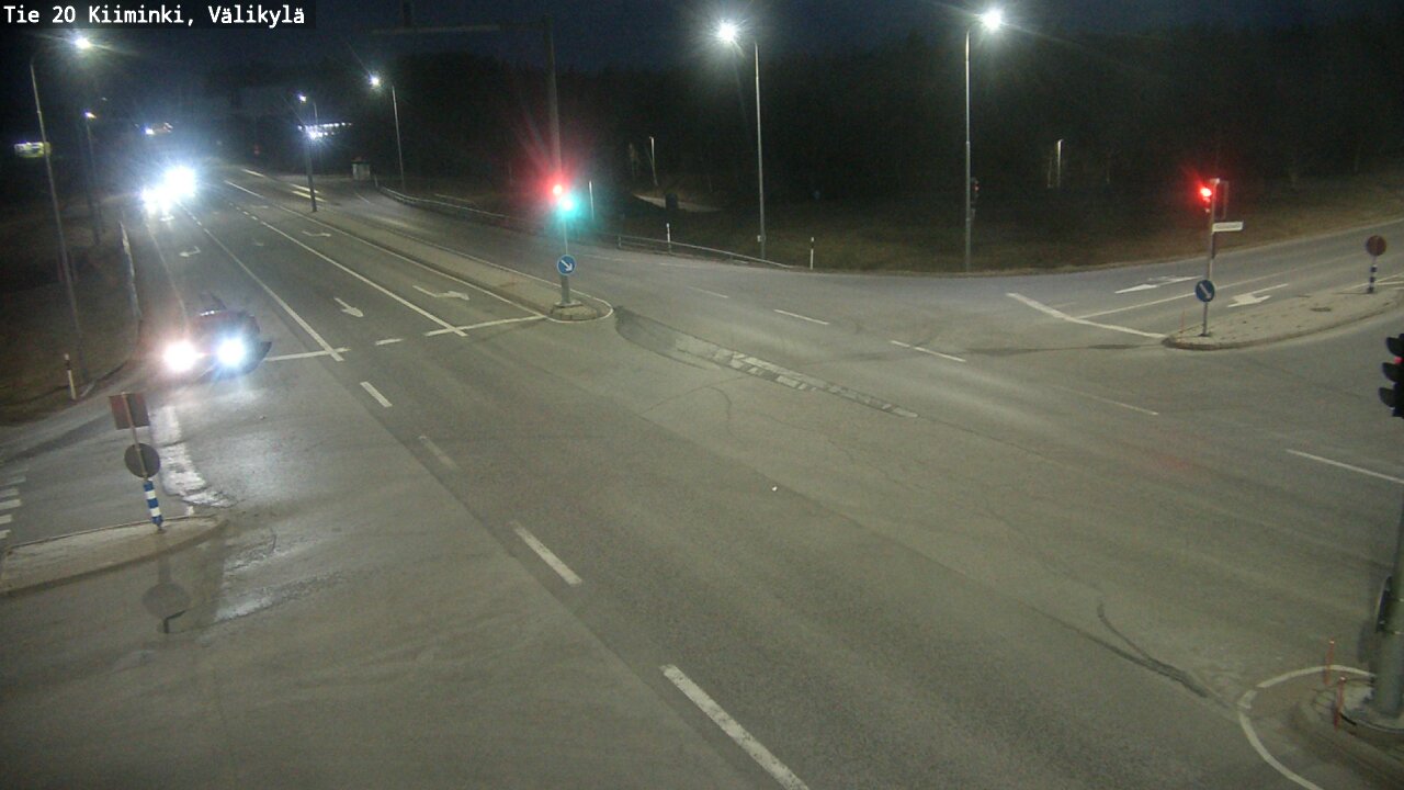 Weather Camera Image Road 20 Oulu Kiiminki, Välikylä, Oulu, Pohjois-Pohjanmaa