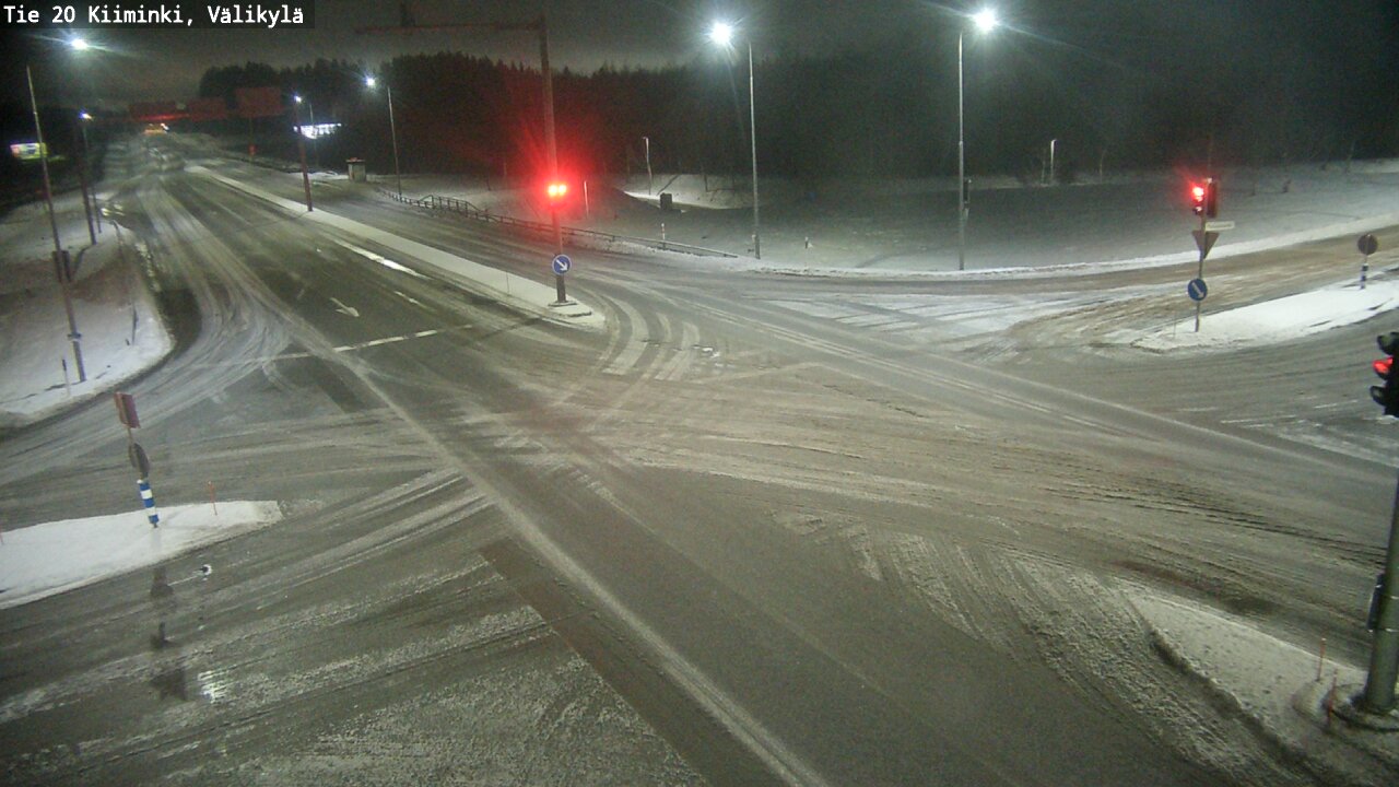 Weather Camera Image Road 20 Oulu Kiiminki, Välikylä, Oulu, Pohjois-Pohjanmaa