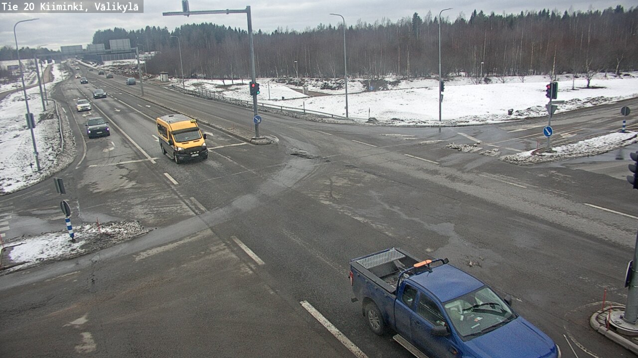 Weather Camera Image Road 20 Oulu Kiiminki, Välikylä, Oulu, Pohjois-Pohjanmaa