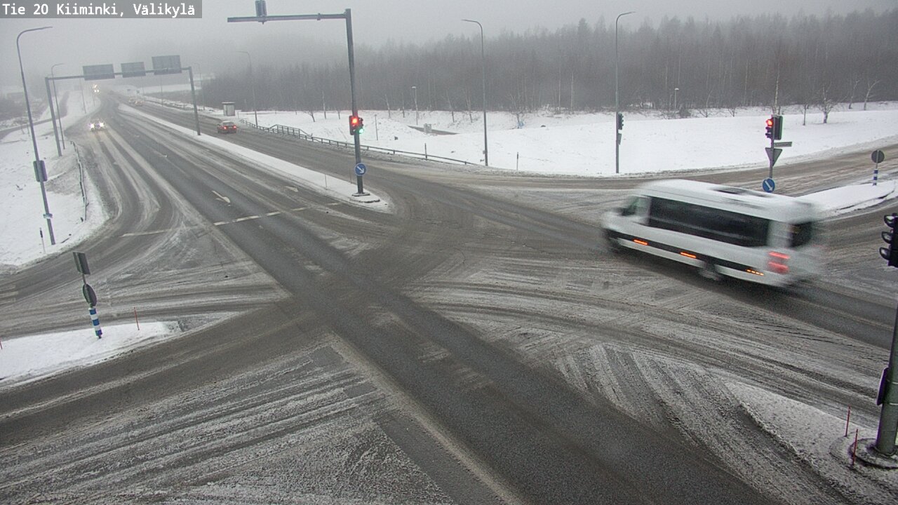 Weather Camera Image Road 20 Oulu Kiiminki, Välikylä, Oulu, Pohjois-Pohjanmaa