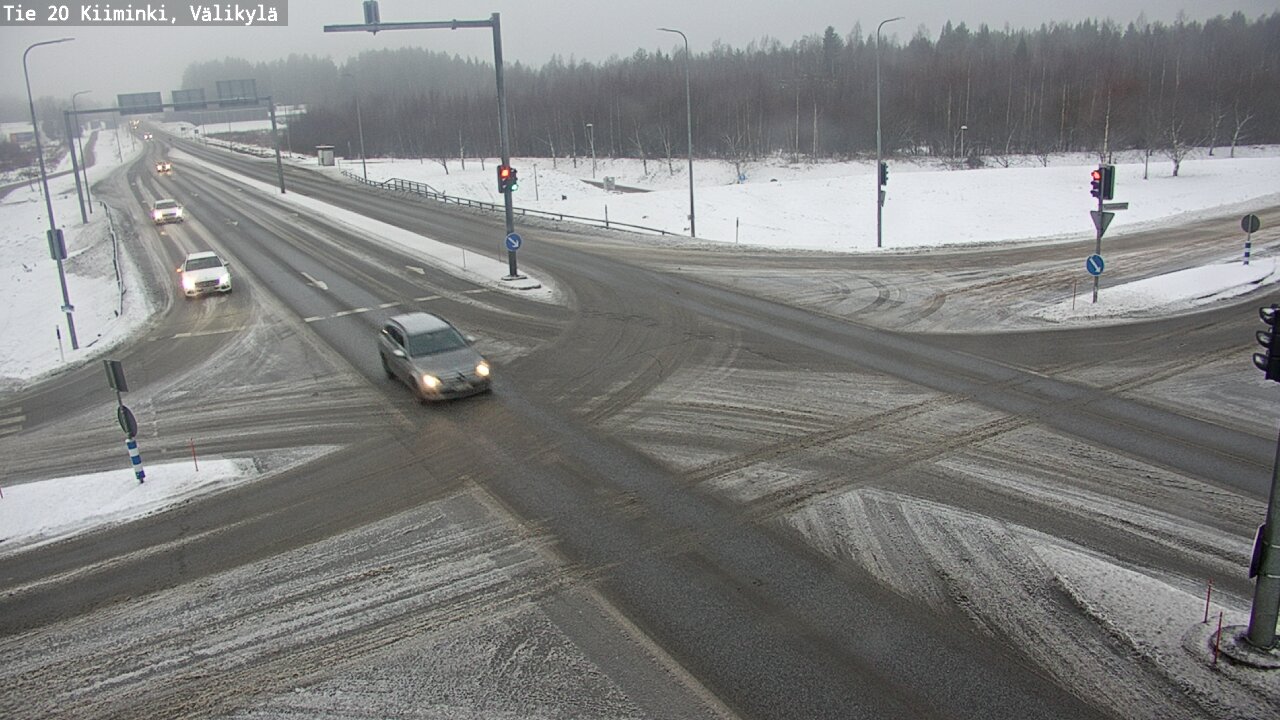 Weather Camera Image Road 20 Oulu Kiiminki, Välikylä, Oulu, Pohjois-Pohjanmaa