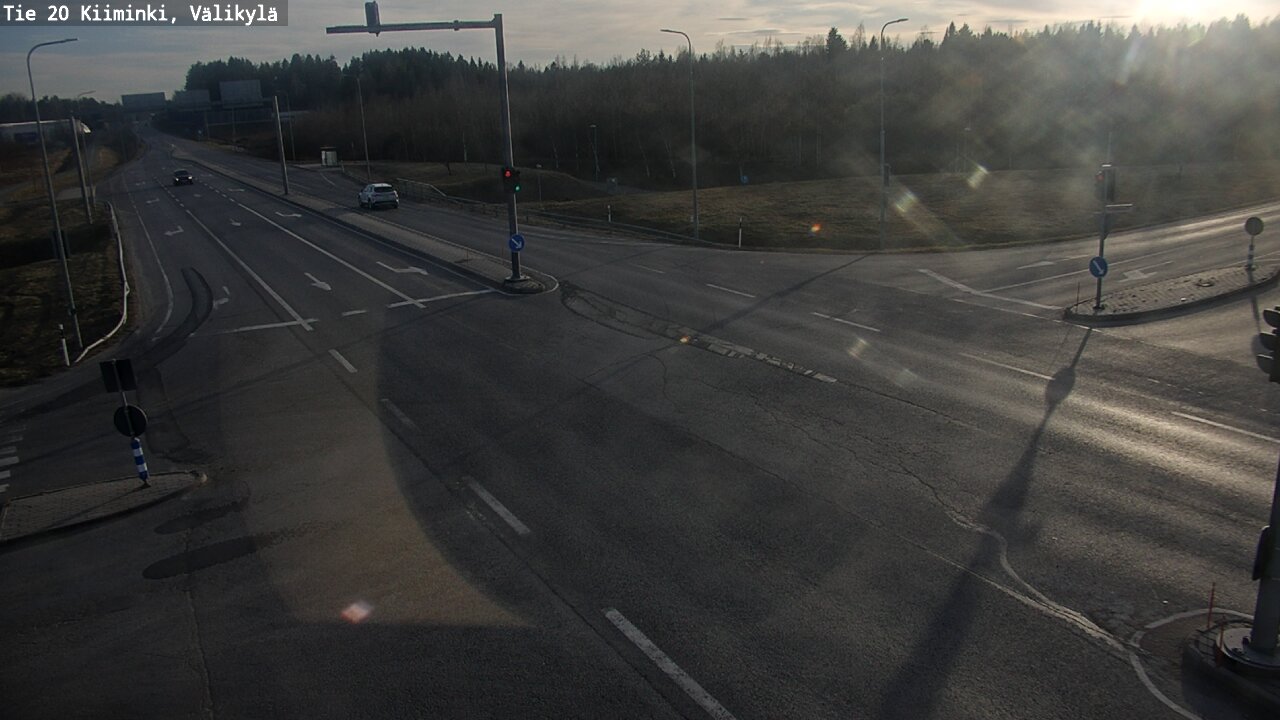 Weather Camera Image Road 20 Oulu Kiiminki, Välikylä, Oulu, Pohjois-Pohjanmaa