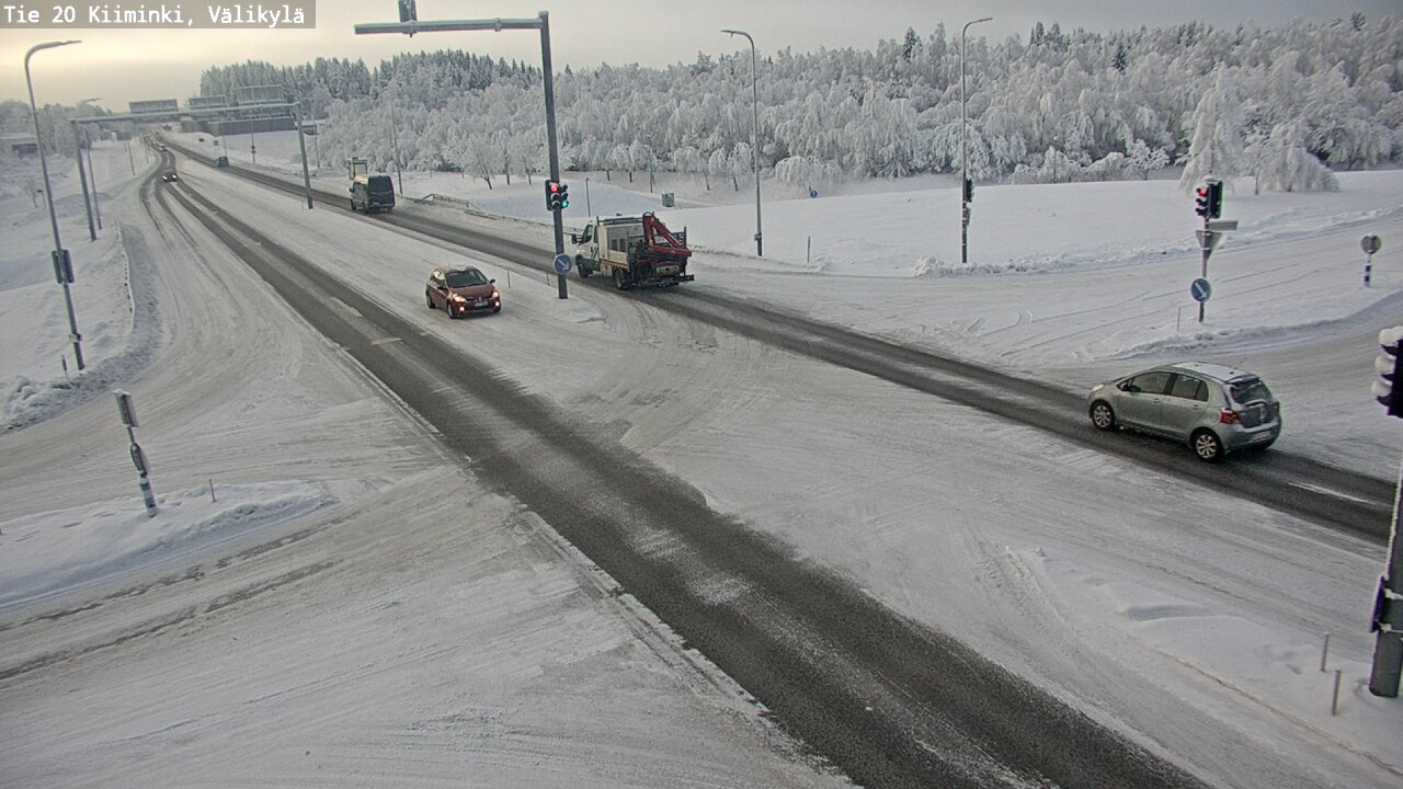 Weather Camera Image Road 20 Oulu Kiiminki, Välikylä, Oulu, Pohjois-Pohjanmaa