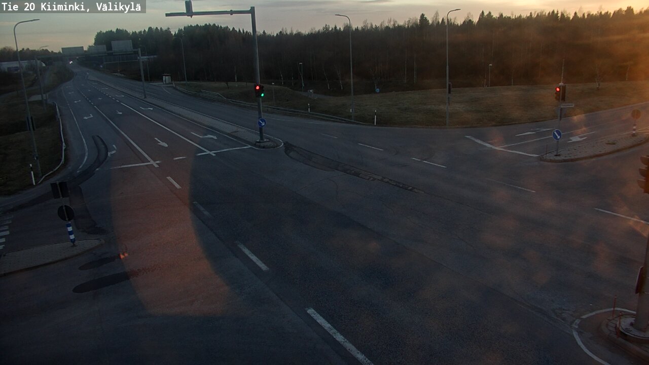 Weather Camera Image Road 20 Oulu Kiiminki, Välikylä, Oulu, Pohjois-Pohjanmaa