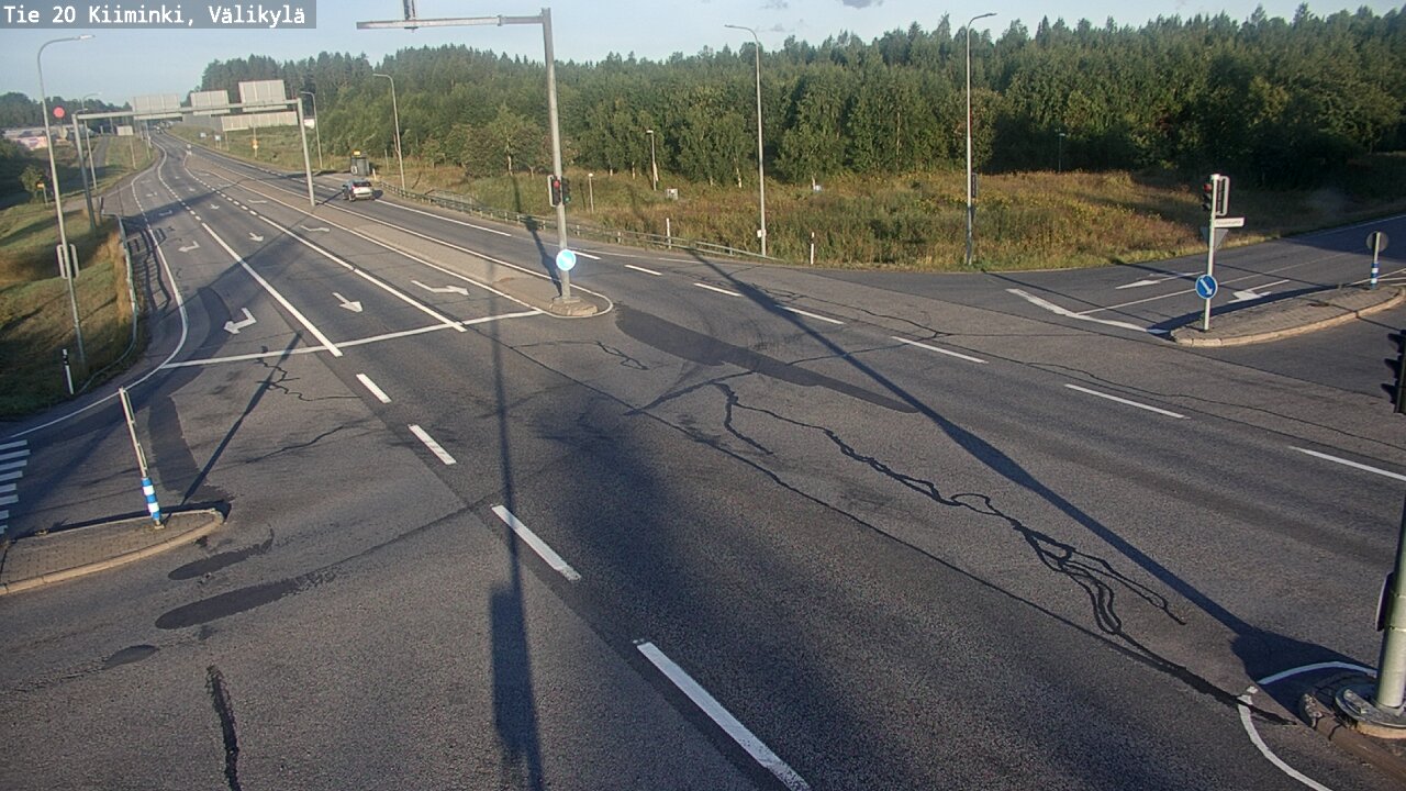 Weather Camera Image Road 20 Oulu Kiiminki, Välikylä, Oulu, Pohjois-Pohjanmaa