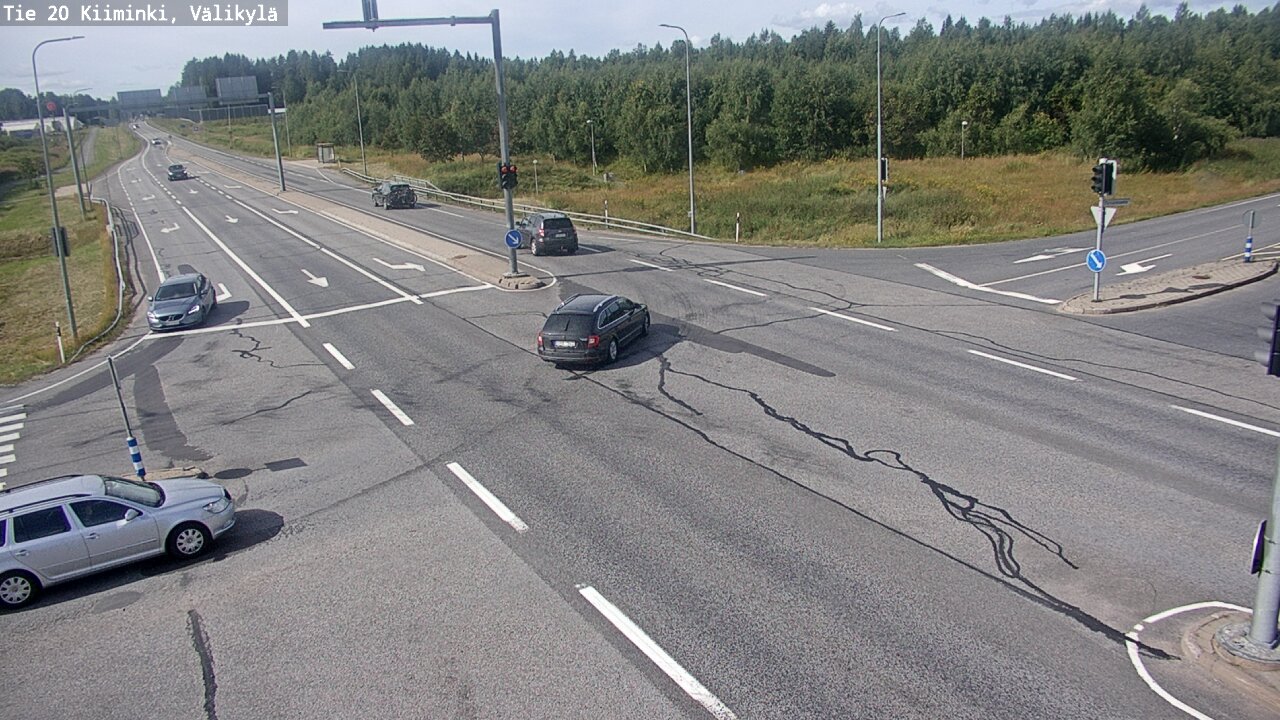 Kelikamerat Kuva Tie 20 Oulu Kiiminki, Välikylä, Oulu, Pohjois-Pohjanmaa