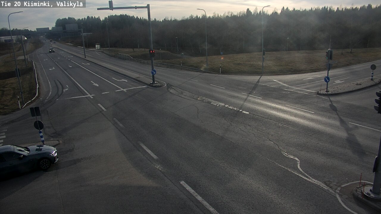 Weather Camera Image Road 20 Oulu Kiiminki, Välikylä, Oulu, Pohjois-Pohjanmaa