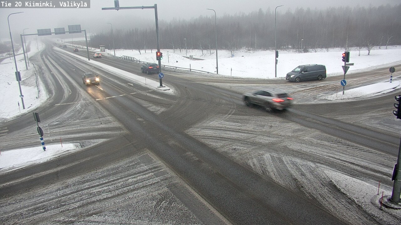 Weather Camera Image Road 20 Oulu Kiiminki, Välikylä, Oulu, Pohjois-Pohjanmaa