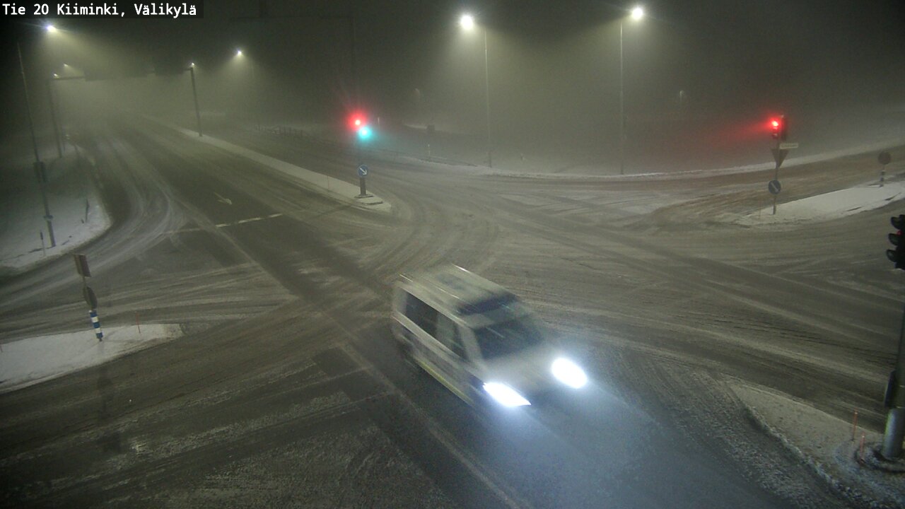 Weather Camera Image Road 20 Oulu Kiiminki, Välikylä, Oulu, Pohjois-Pohjanmaa