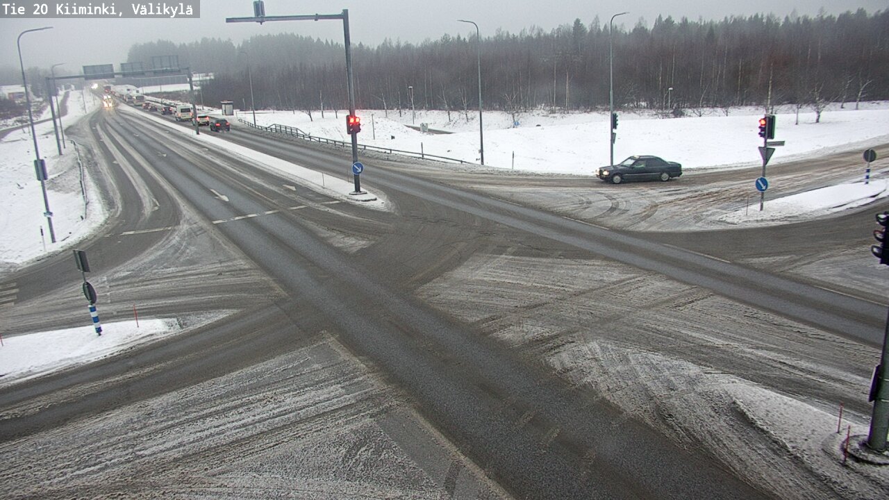 Weather Camera Image Road 20 Oulu Kiiminki, Välikylä, Oulu, Pohjois-Pohjanmaa