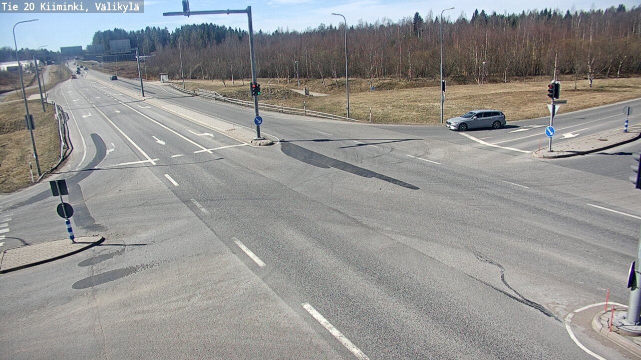 Weather Camera Image Road 20 Oulu Kiiminki, Välikylä, Oulu, Pohjois-Pohjanmaa