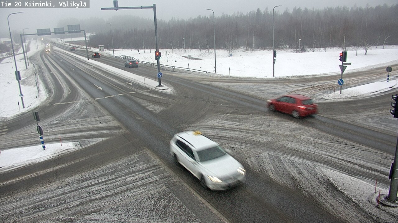 Weather Camera Image Road 20 Oulu Kiiminki, Välikylä, Oulu, Pohjois-Pohjanmaa