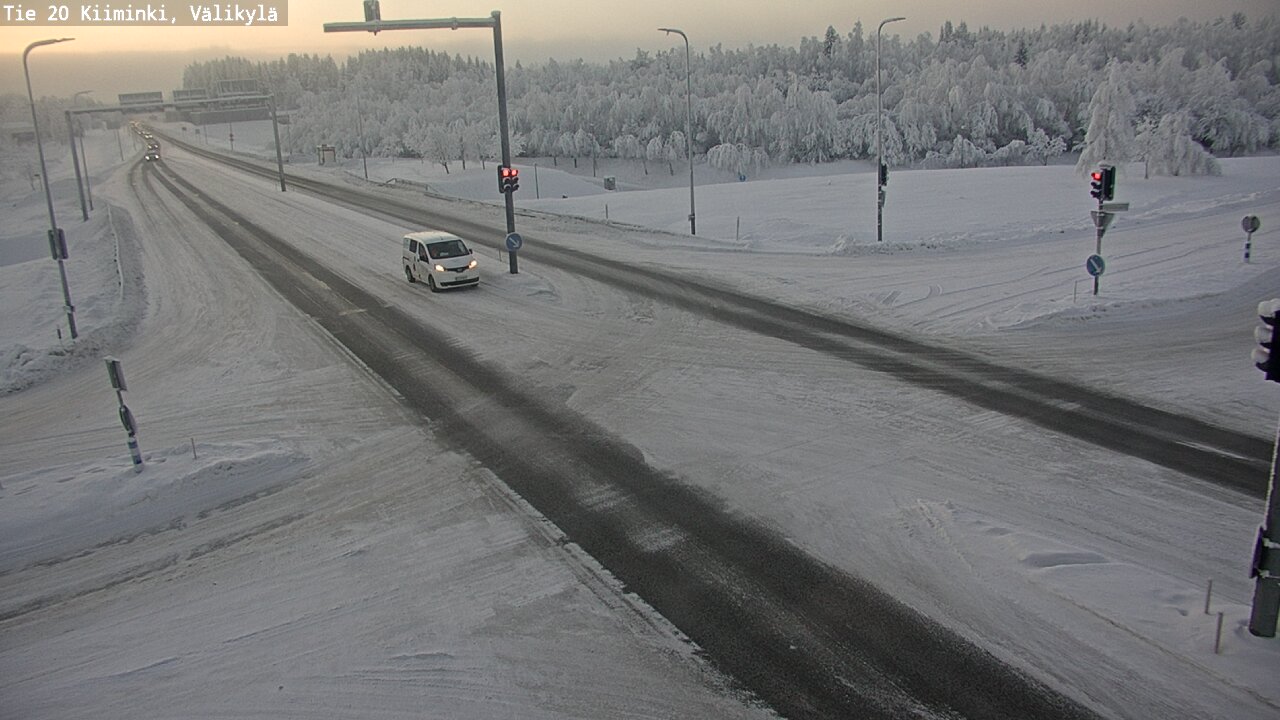 Weather Camera Image Road 20 Oulu Kiiminki, Välikylä, Oulu, Pohjois-Pohjanmaa