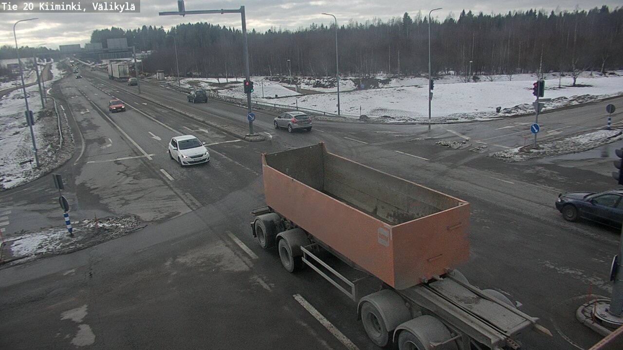 Weather Camera Image Road 20 Oulu Kiiminki, Välikylä, Oulu, Pohjois-Pohjanmaa