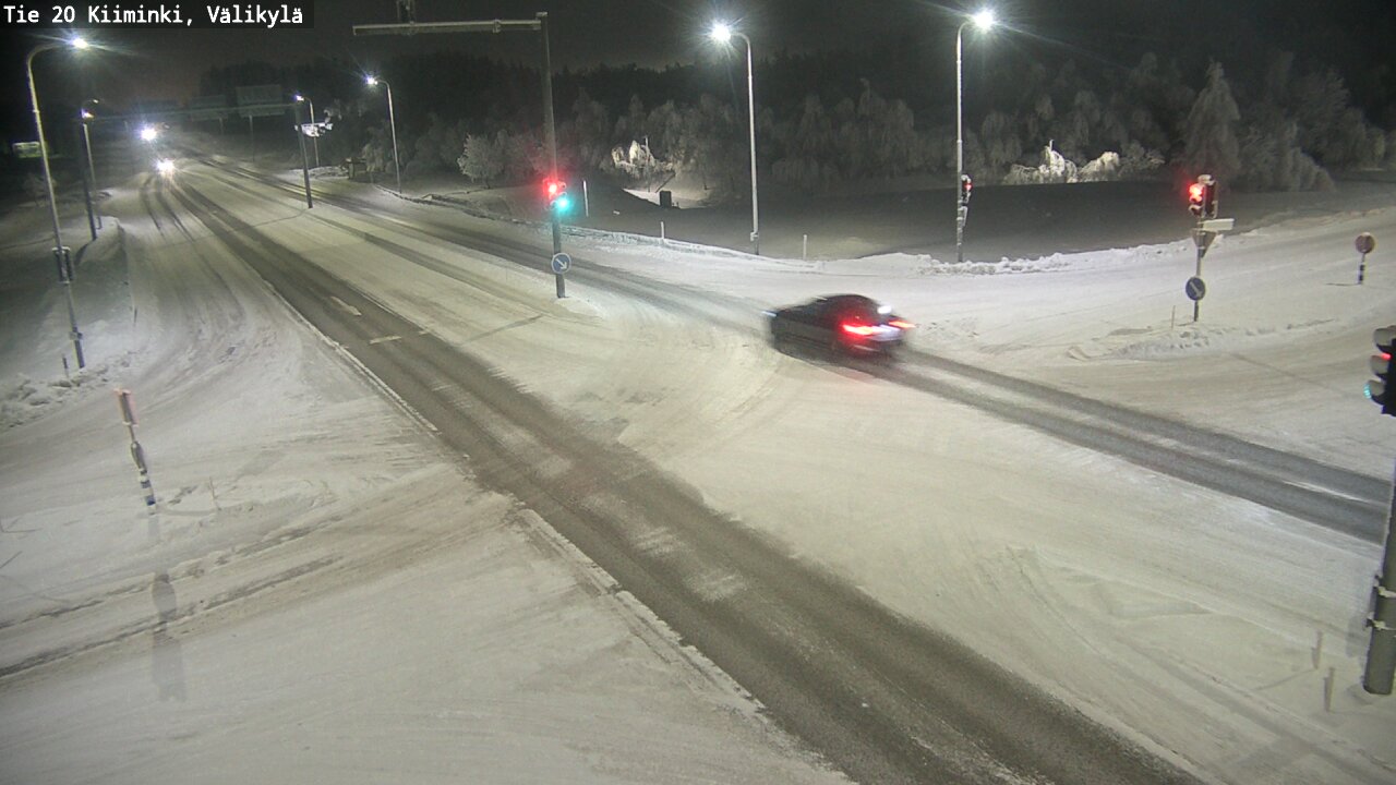 Weather Camera Image Road 20 Oulu Kiiminki, Välikylä, Oulu, Pohjois-Pohjanmaa