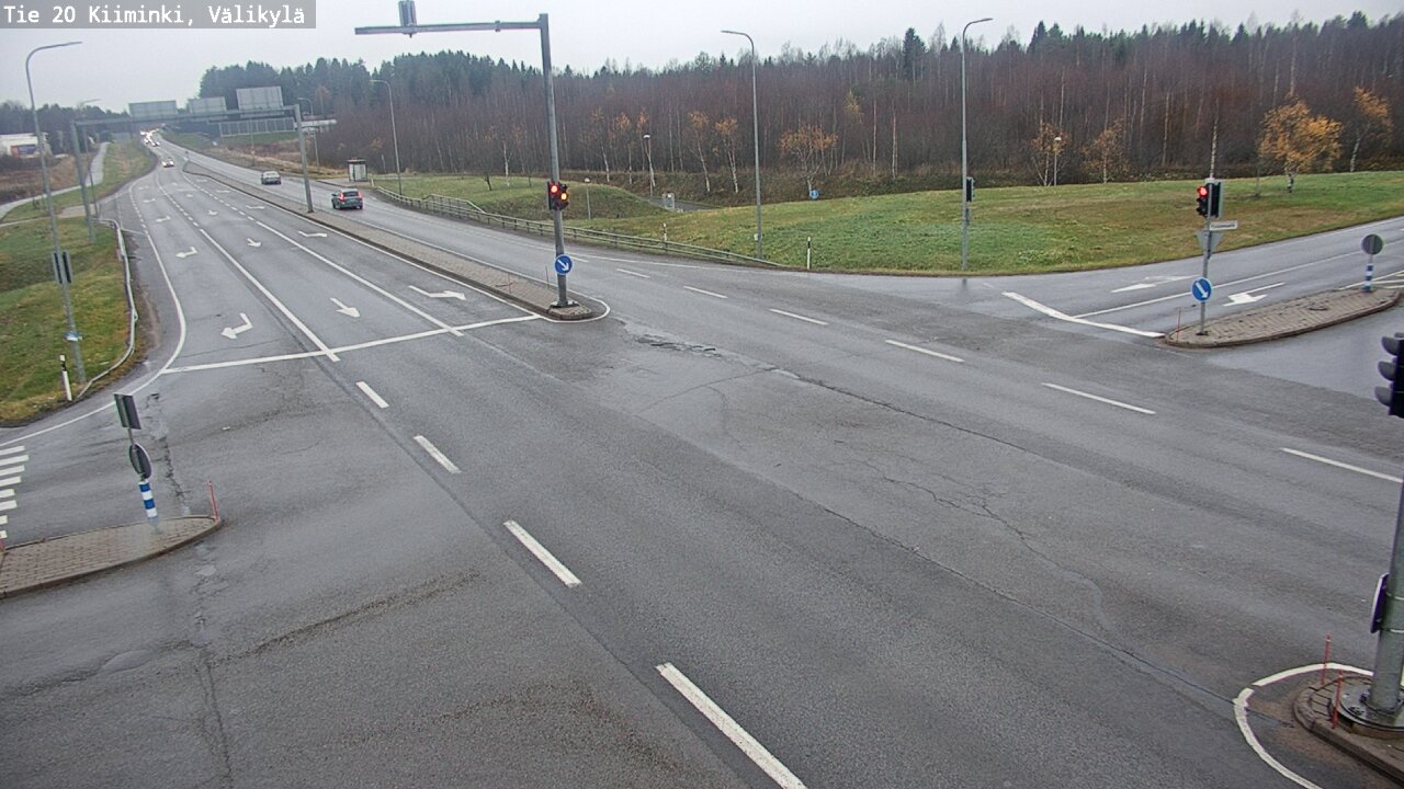 Weather Camera Image Road 20 Oulu Kiiminki, Välikylä, Oulu, Pohjois-Pohjanmaa