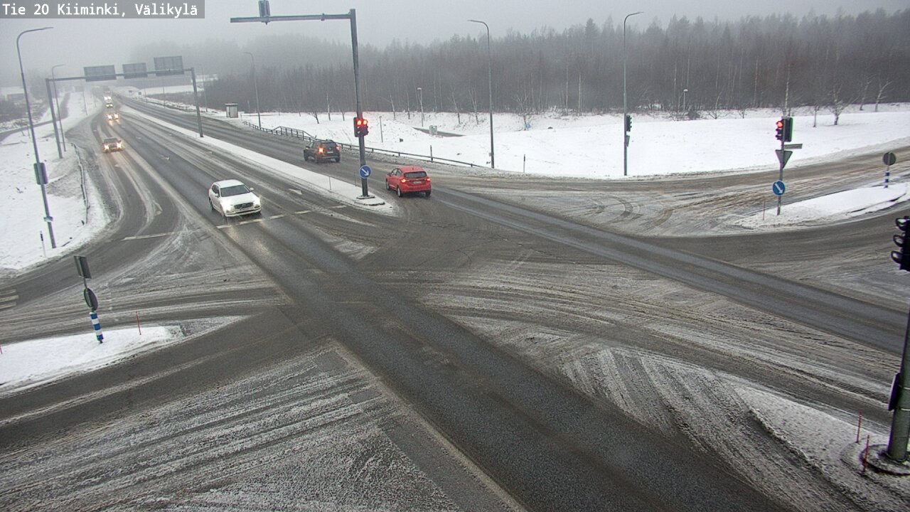 Weather Camera Image Road 20 Oulu Kiiminki, Välikylä, Oulu, Pohjois-Pohjanmaa