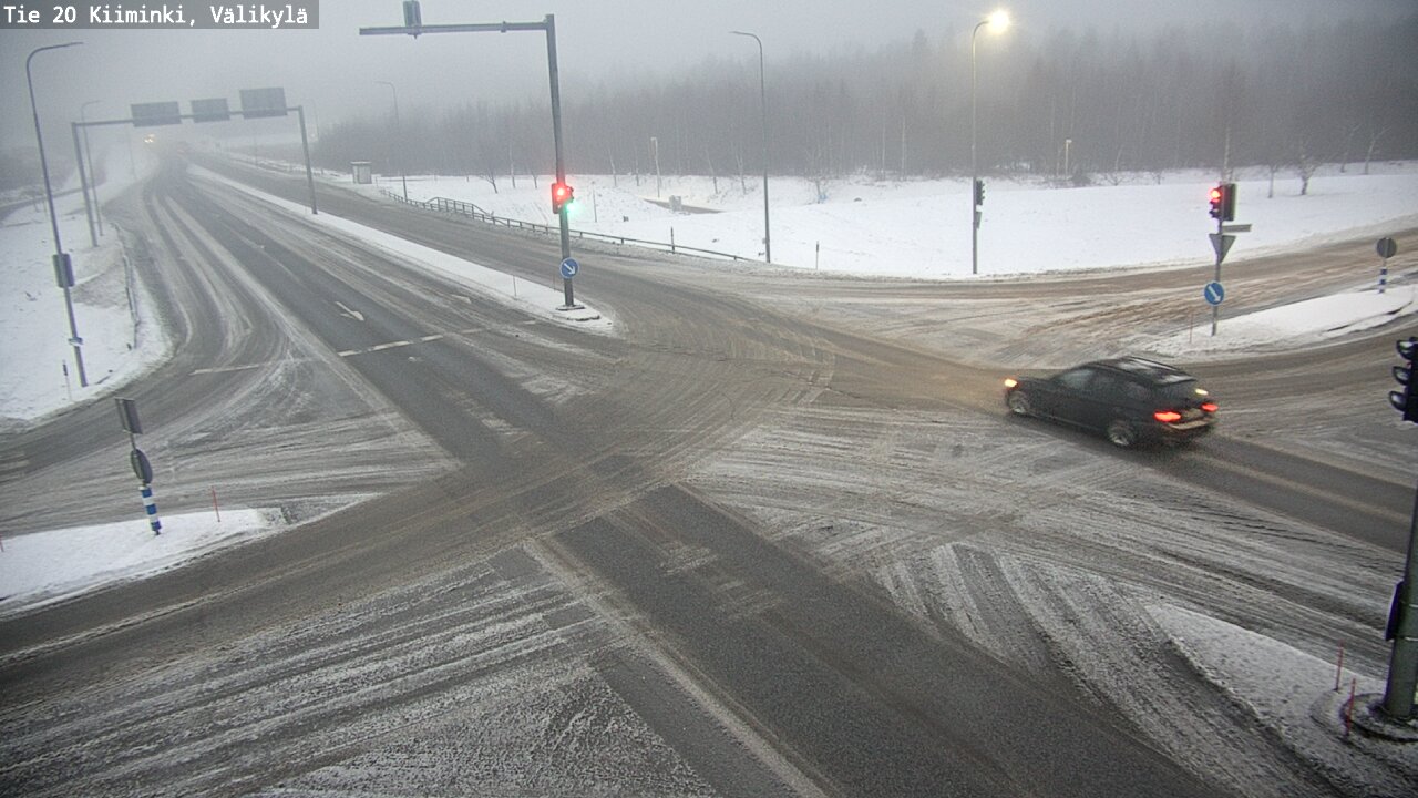 Weather Camera Image Road 20 Oulu Kiiminki, Välikylä, Oulu, Pohjois-Pohjanmaa