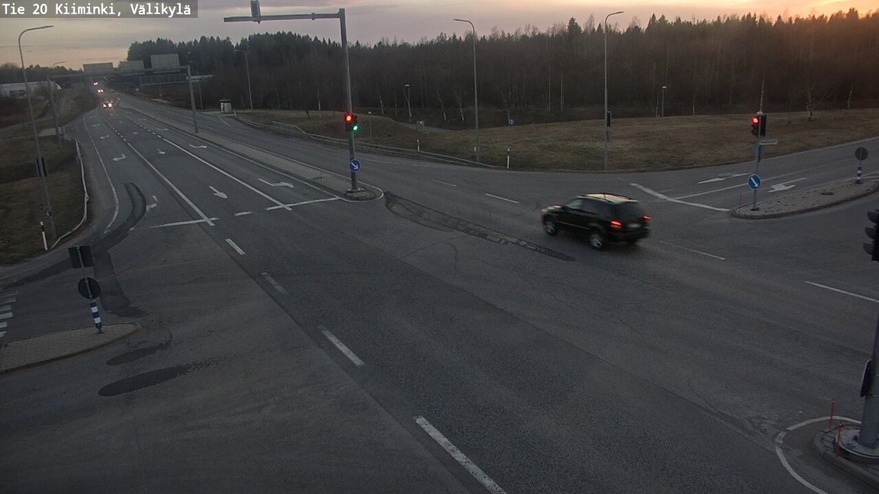Weather Camera Image Road 20 Oulu Kiiminki, Välikylä, Oulu, Pohjois-Pohjanmaa