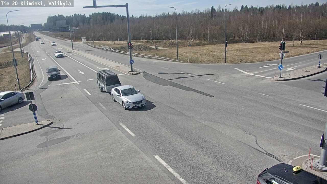 Weather Camera Image Road 20 Oulu Kiiminki, Välikylä, Oulu, Pohjois-Pohjanmaa