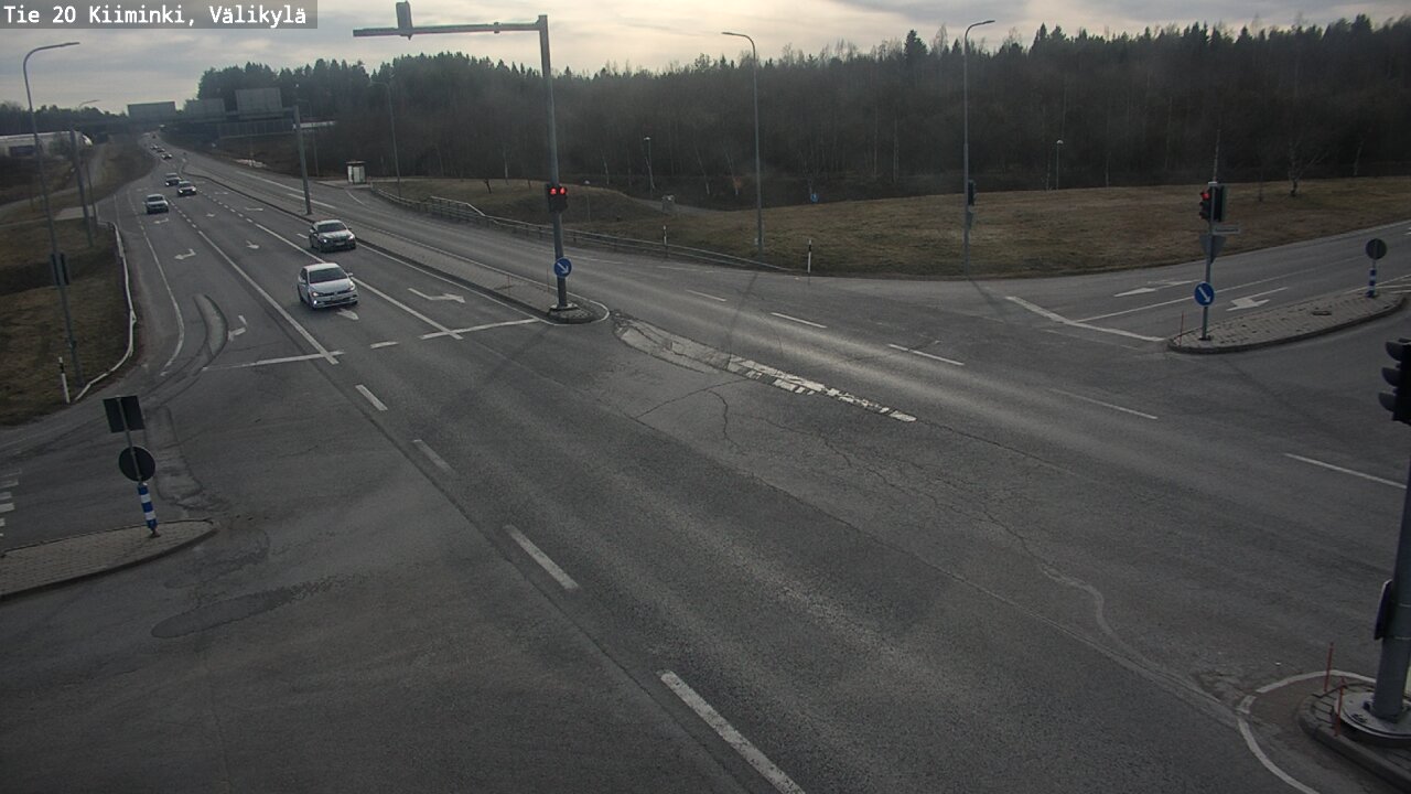 Weather Camera Image Road 20 Oulu Kiiminki, Välikylä, Oulu, Pohjois-Pohjanmaa