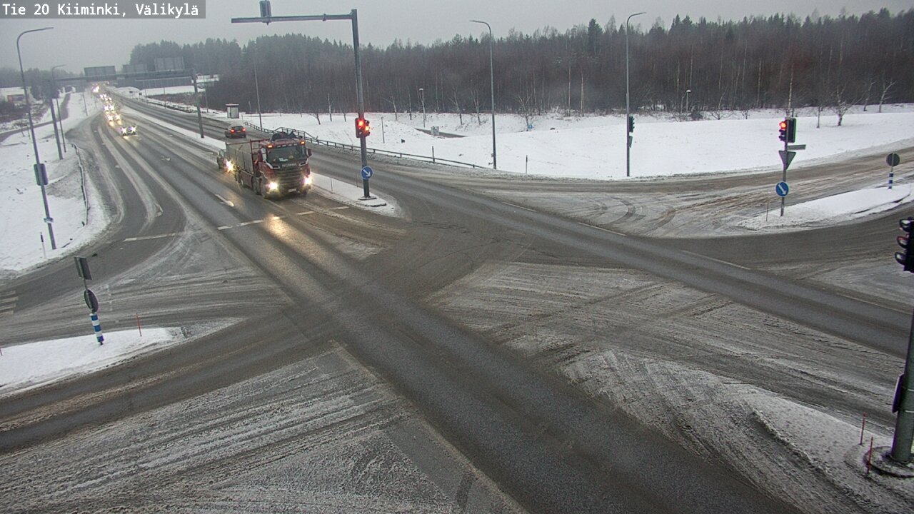 Weather Camera Image Road 20 Oulu Kiiminki, Välikylä, Oulu, Pohjois-Pohjanmaa