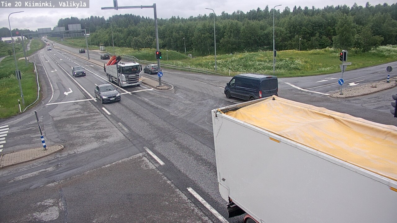 Kelikamerat Kuva Tie 20 Oulu Kiiminki, Välikylä, Oulu, Pohjois-Pohjanmaa