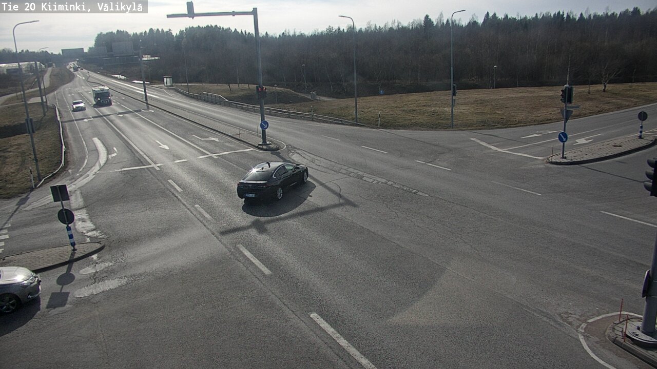 Weather Camera Image Road 20 Oulu Kiiminki, Välikylä, Oulu, Pohjois-Pohjanmaa