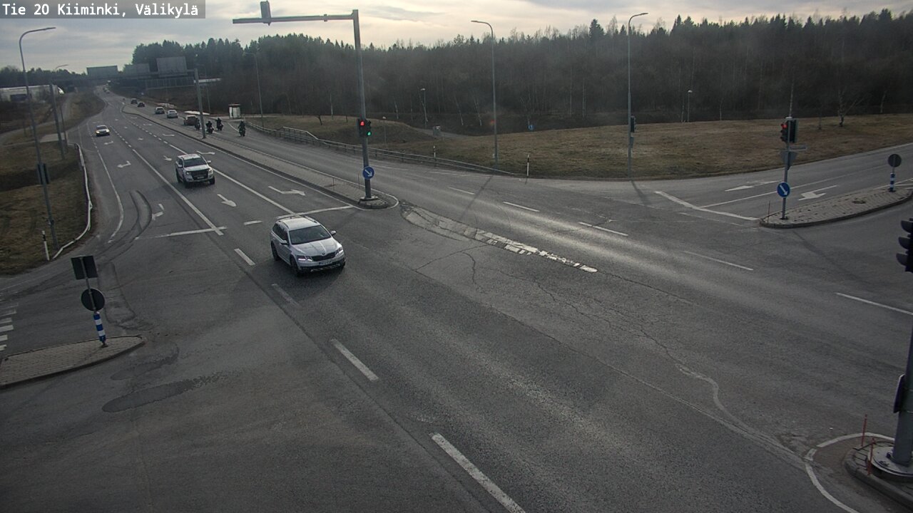Weather Camera Image Road 20 Oulu Kiiminki, Välikylä, Oulu, Pohjois-Pohjanmaa