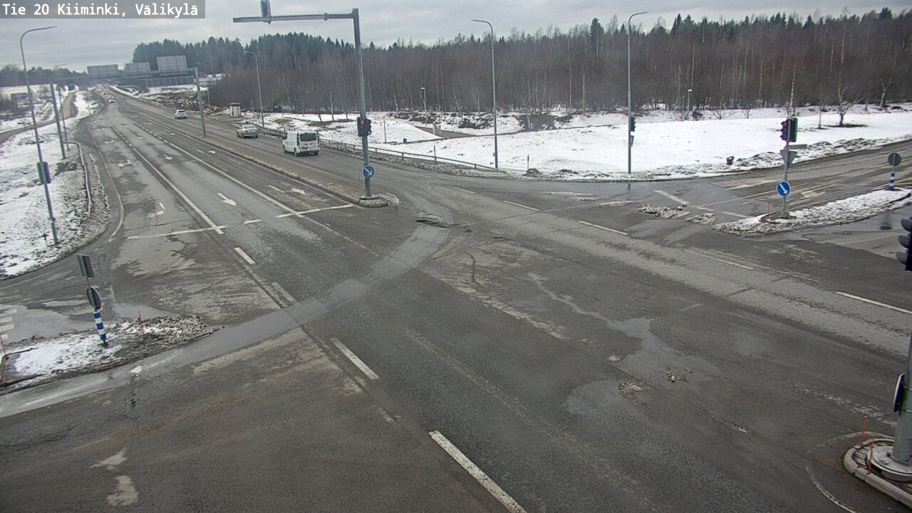 Weather Camera Image Road 20 Oulu Kiiminki, Välikylä, Oulu, Pohjois-Pohjanmaa