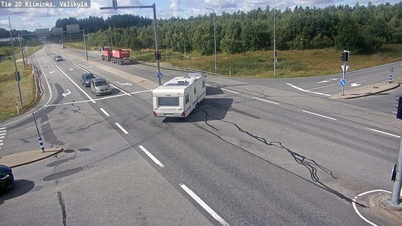 Kelikamerat Kuva Tie 20 Oulu Kiiminki, Välikylä, Oulu, Pohjois-Pohjanmaa