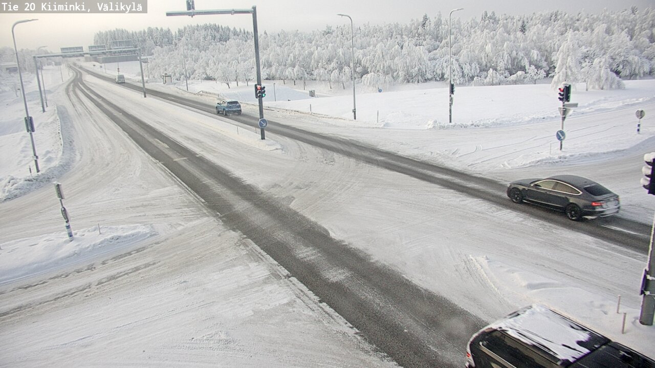 Weather Camera Image Road 20 Oulu Kiiminki, Välikylä, Oulu, Pohjois-Pohjanmaa