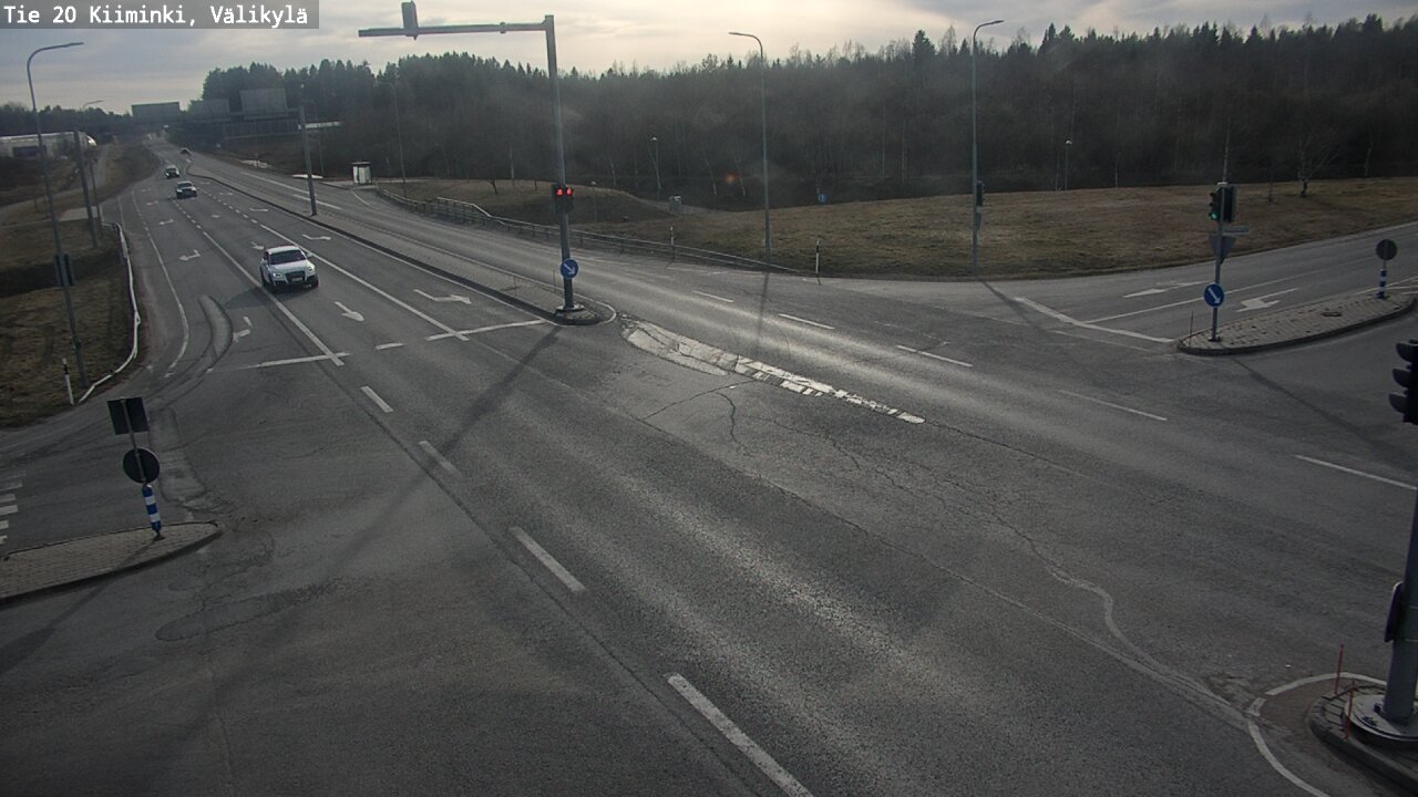 Weather Camera Image Road 20 Oulu Kiiminki, Välikylä, Oulu, Pohjois-Pohjanmaa