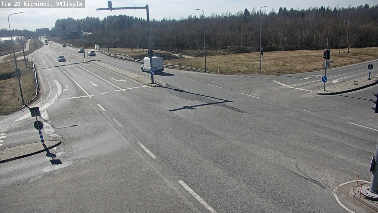 Weather Camera Image Road 20 Oulu Kiiminki, Välikylä, Oulu, Pohjois-Pohjanmaa