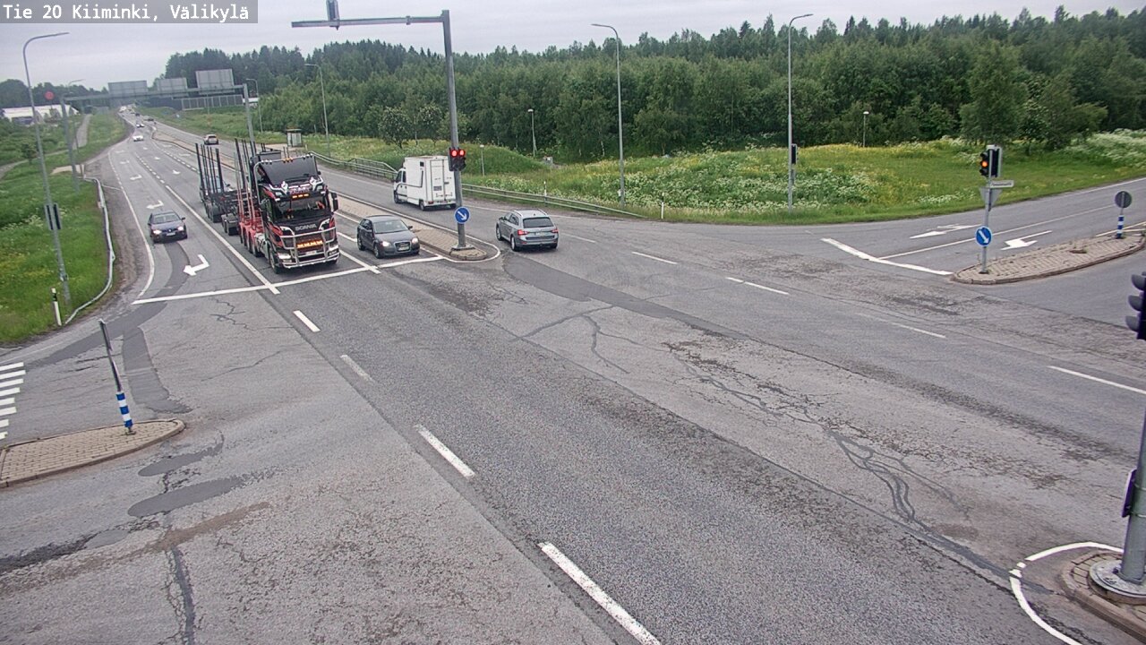 Kelikamerat Kuva Tie 20 Oulu Kiiminki, Välikylä, Oulu, Pohjois-Pohjanmaa