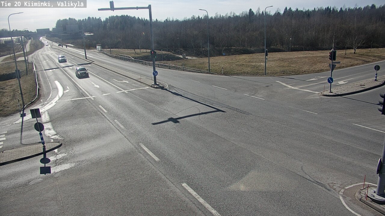 Weather Camera Image Road 20 Oulu Kiiminki, Välikylä, Oulu, Pohjois-Pohjanmaa