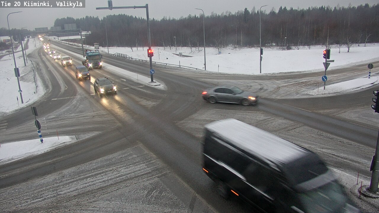 Weather Camera Image Road 20 Oulu Kiiminki, Välikylä, Oulu, Pohjois-Pohjanmaa