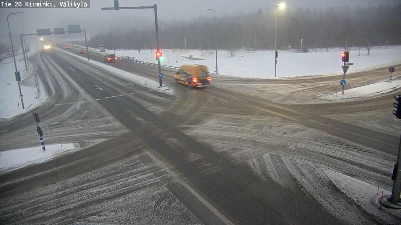Weather Camera Image Road 20 Oulu Kiiminki, Välikylä, Oulu, Pohjois-Pohjanmaa