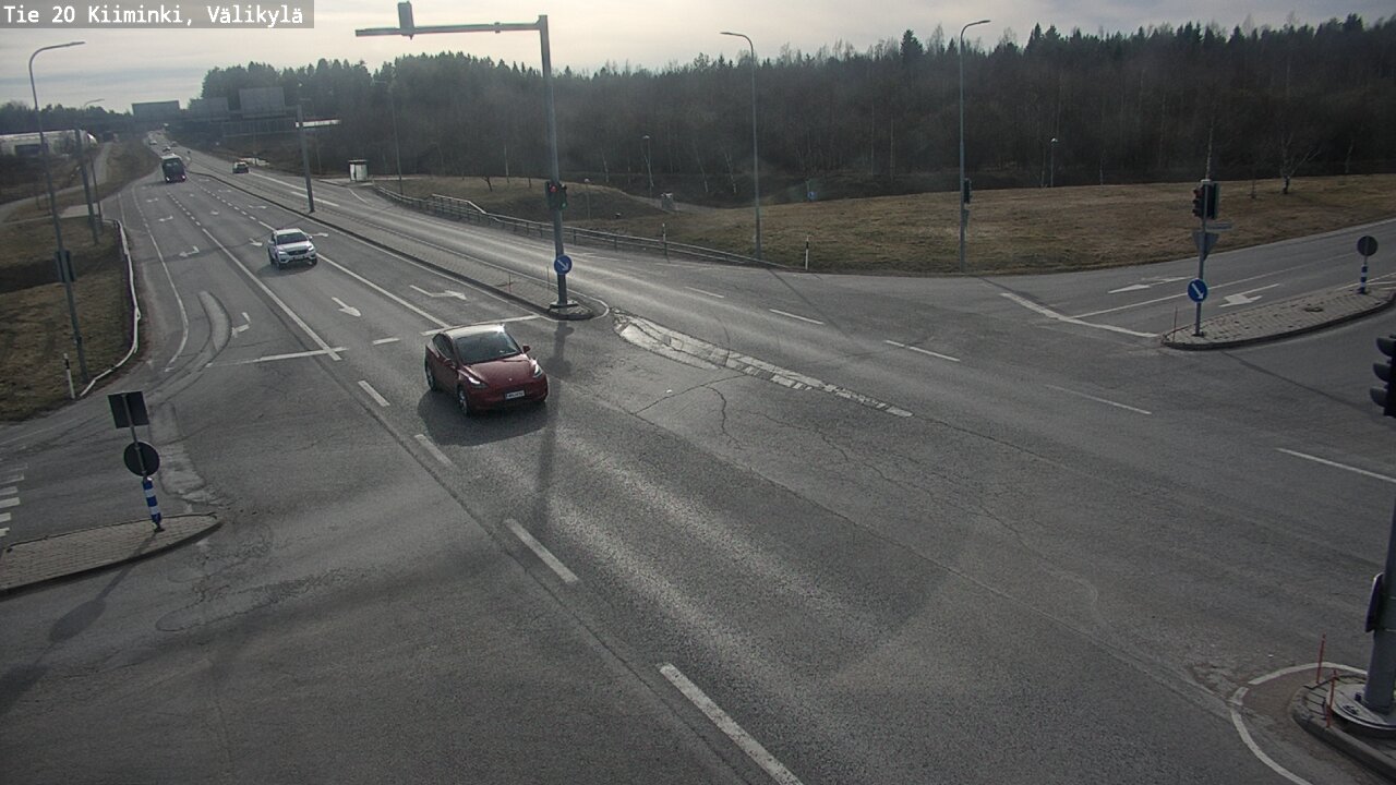 Weather Camera Image Road 20 Oulu Kiiminki, Välikylä, Oulu, Pohjois-Pohjanmaa