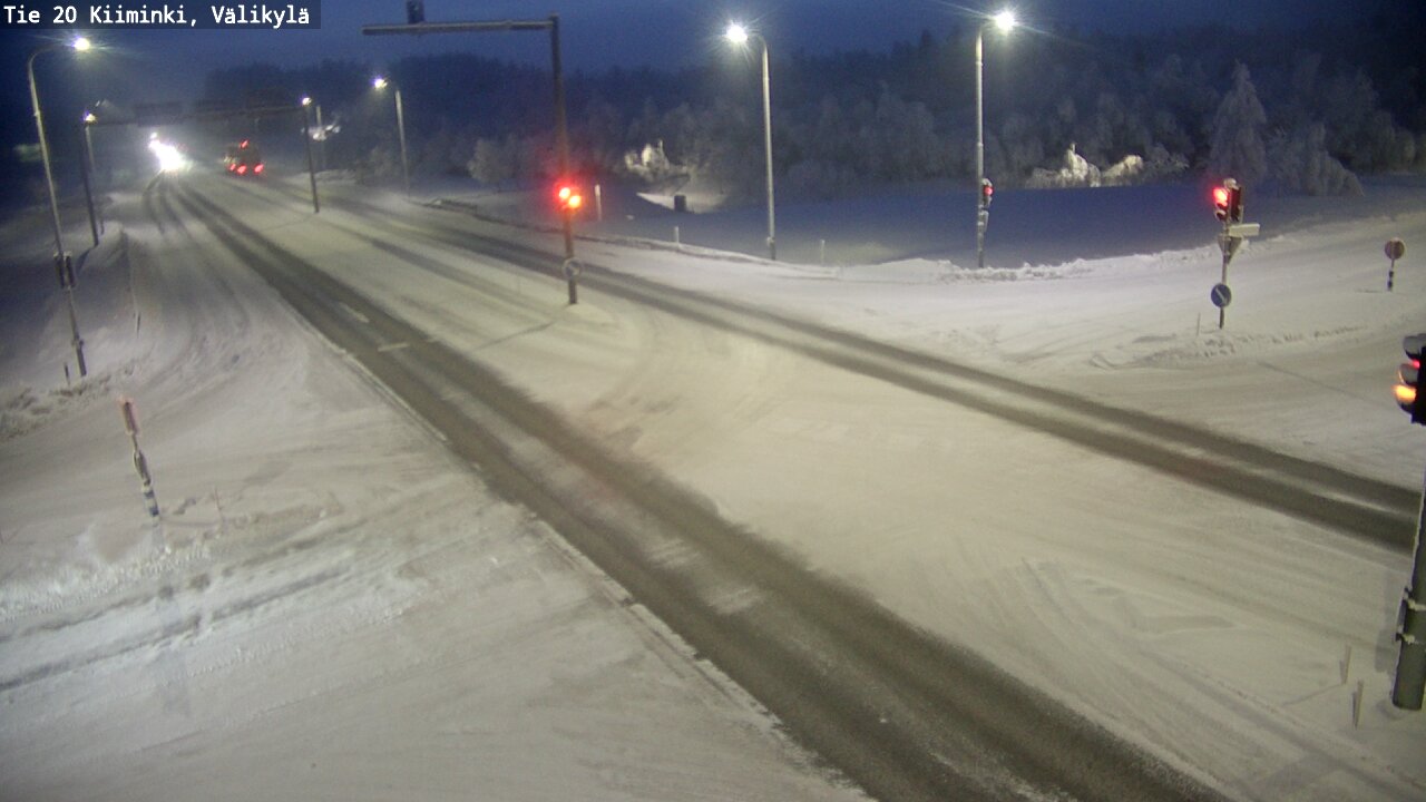 Weather Camera Image Road 20 Oulu Kiiminki, Välikylä, Oulu, Pohjois-Pohjanmaa