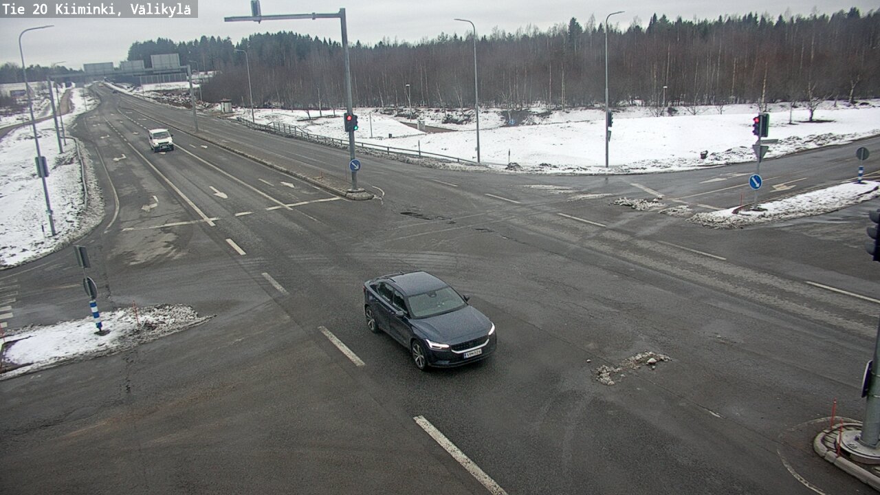 Weather Camera Image Road 20 Oulu Kiiminki, Välikylä, Oulu, Pohjois-Pohjanmaa