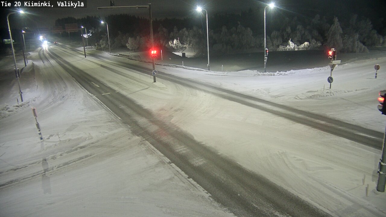 Weather Camera Image Road 20 Oulu Kiiminki, Välikylä, Oulu, Pohjois-Pohjanmaa
