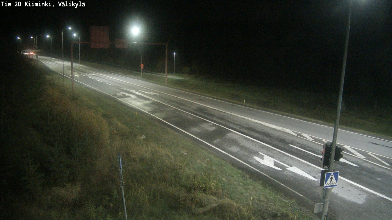 Weather Camera Image Road 20 Oulu Kiiminki, Välikylä, Oulu, Pohjois-Pohjanmaa