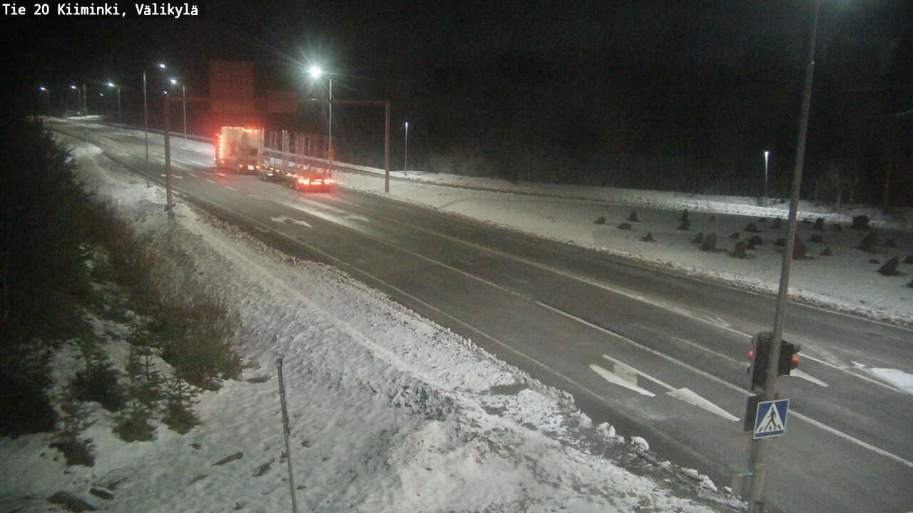 Kelikamerat Kuva Tie 20 Oulu Kiiminki, Välikylä, Oulu, Pohjois-Pohjanmaa