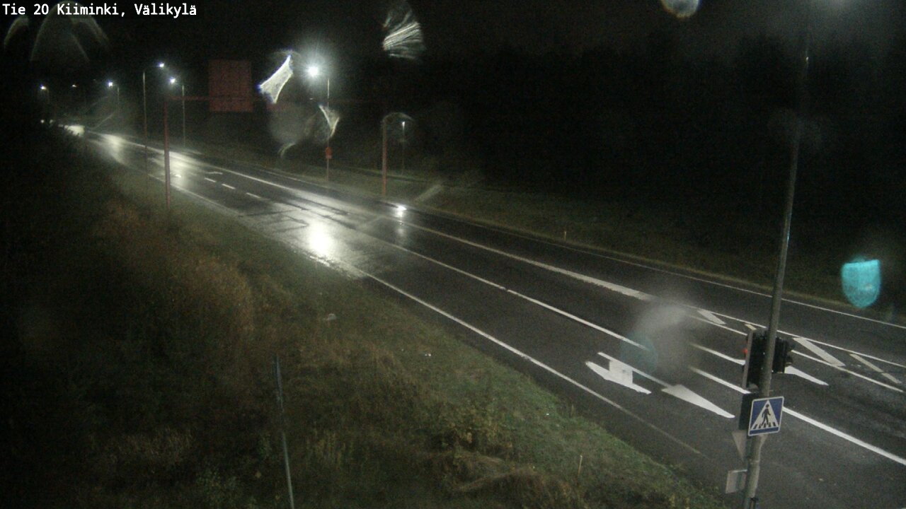 Weather Camera Image Road 20 Oulu Kiiminki, Välikylä, Oulu, Pohjois-Pohjanmaa