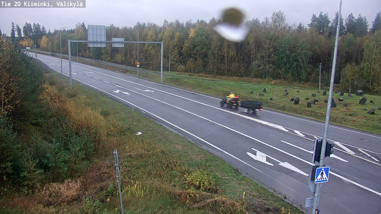 Weather Camera Image Road 20 Oulu Kiiminki, Välikylä, Oulu, Pohjois-Pohjanmaa