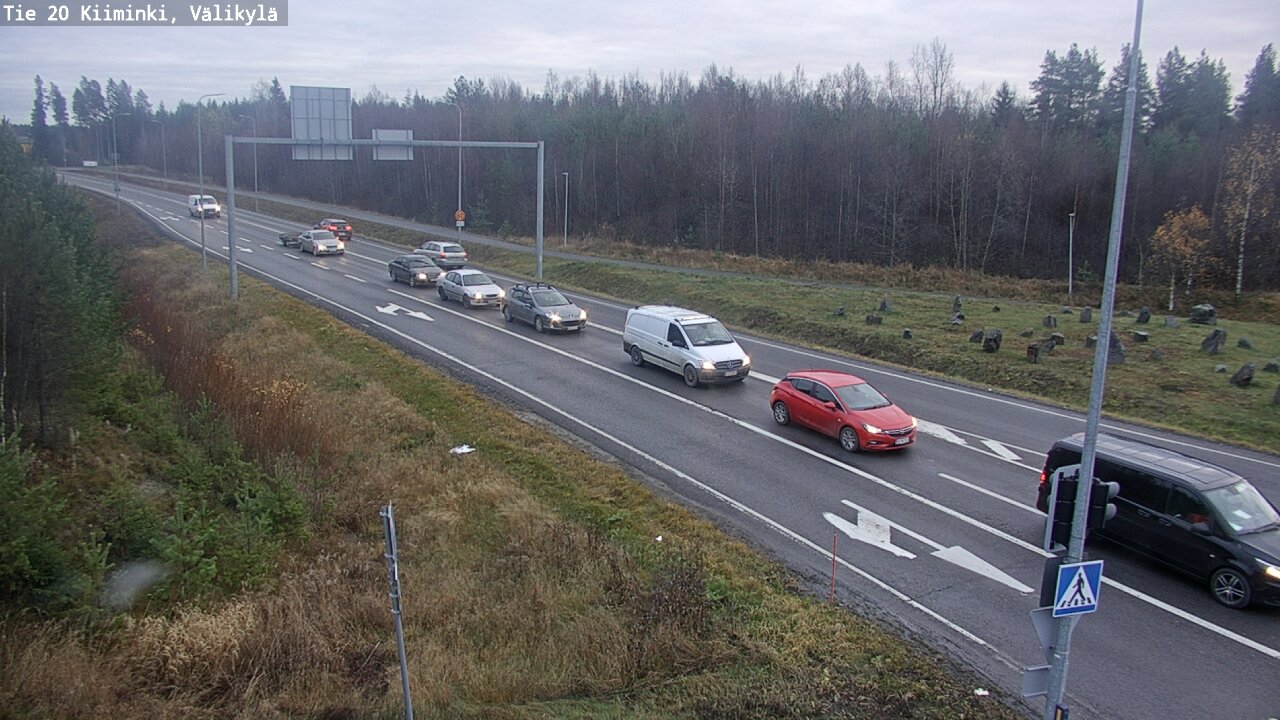 Kelikamerat Kuva Tie 20 Oulu Kiiminki, Välikylä, Oulu, Pohjois-Pohjanmaa