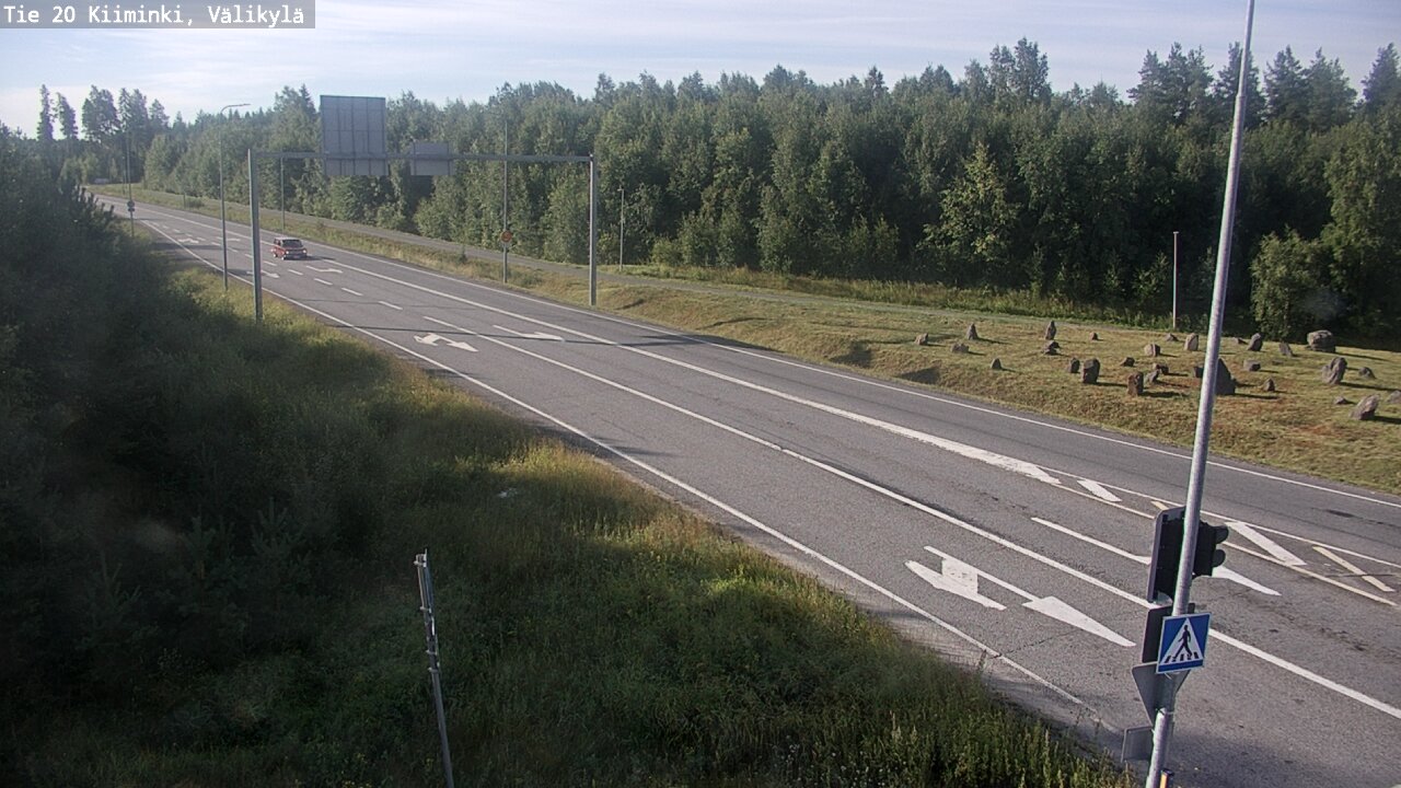 Kelikamerat Kuva Tie 20 Oulu Kiiminki, Välikylä, Oulu, Pohjois-Pohjanmaa